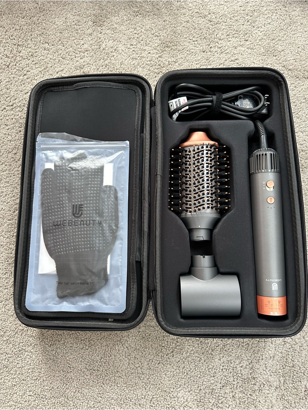 WeBeauty Hair Dryer Brush and 5 in 1 air styler